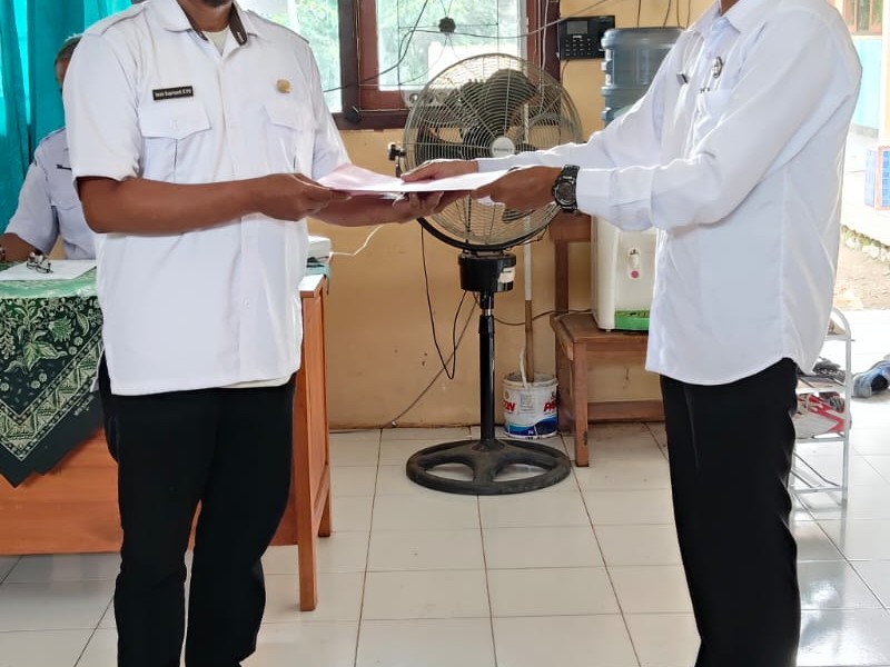 Pergantian Plt Kepala SD Negeri 7 Sopet